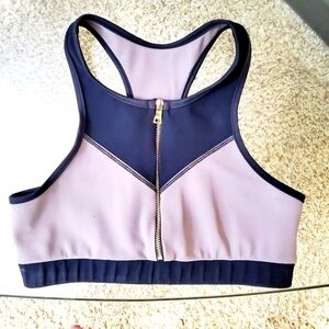 Blue Life | Front Zip Sports Bra